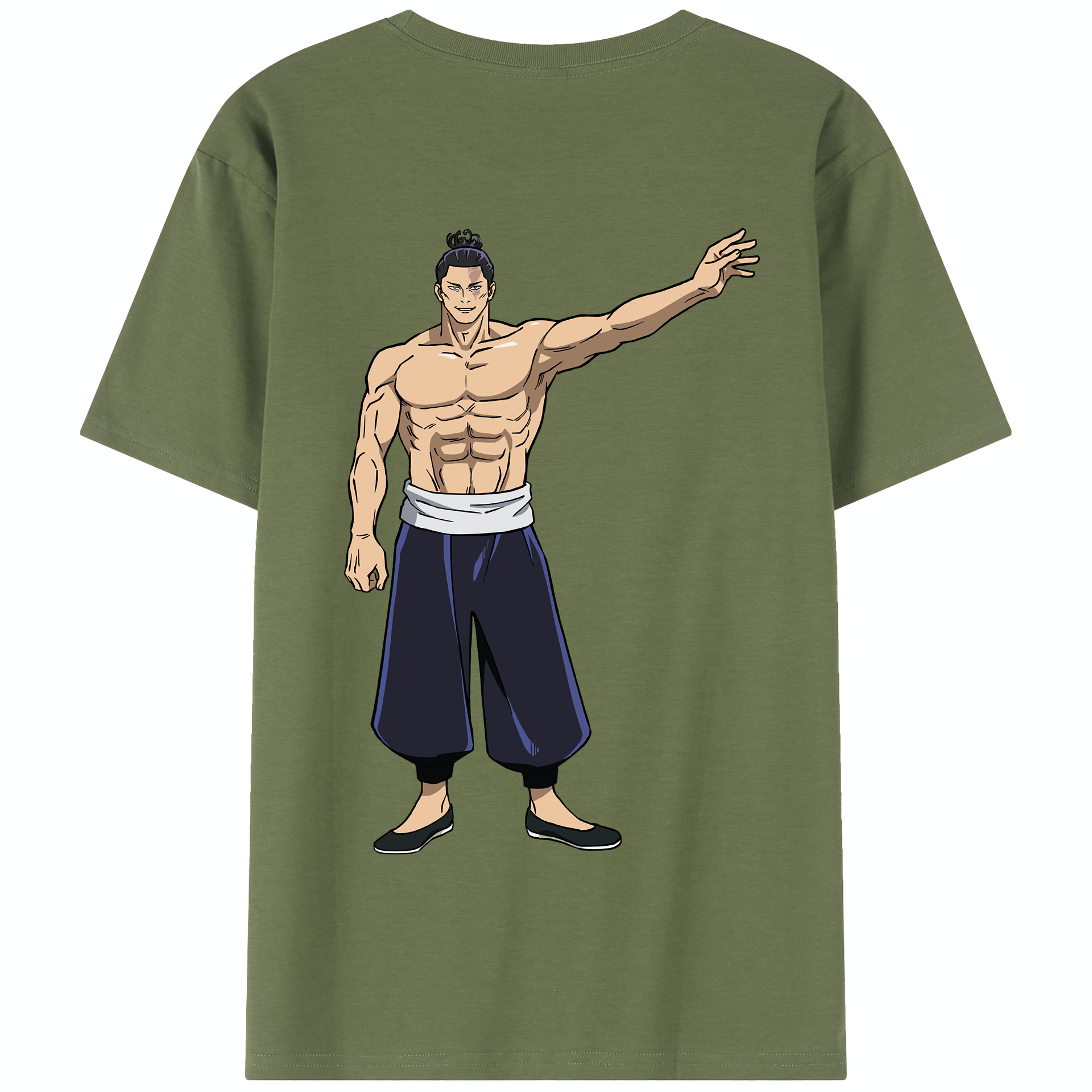（画像用） 呪術廻戦 Jujutsu Kaisen 綿100％半袖Tシャツ（背面プリント）